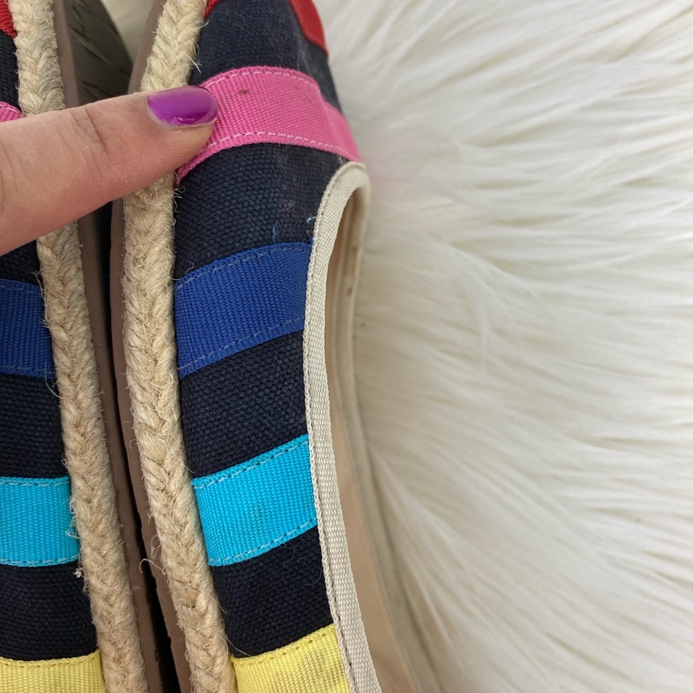kate spade Multicolor Striped Flats - Picture 5 of 6